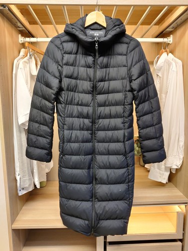 Uniqlo coat jacket small black - coat,