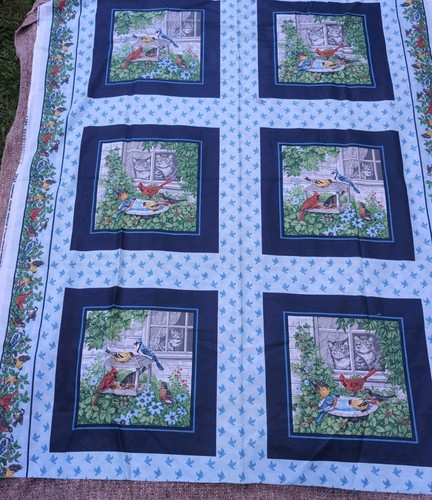 Vintage cranston cat panels - vintage,