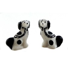 Dolls House Pair Staffordshire