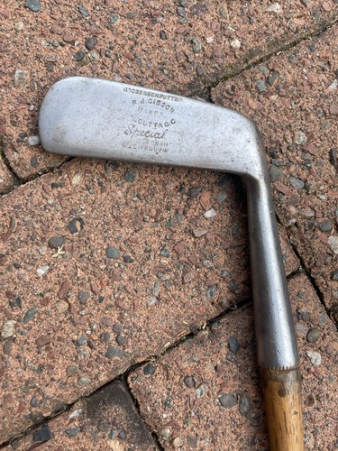 Antique hickory shafted - , golf