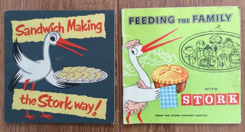 Vintage 1950s stork - vintage,