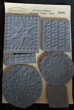 Joanna Sheen Christmas Stamps - Holly. Unmounted stamps.