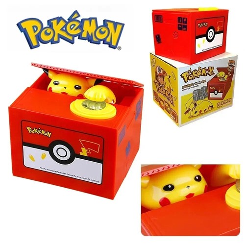 Pikachu savings money box - savings,