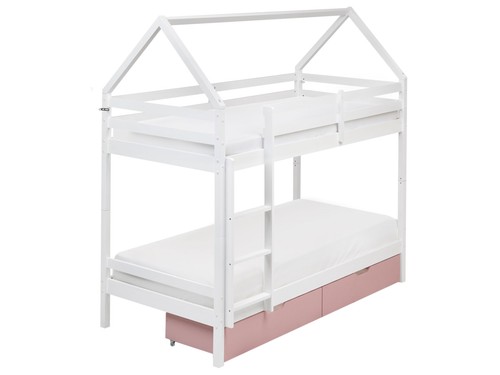 Bunk bed with - bunk, drawers