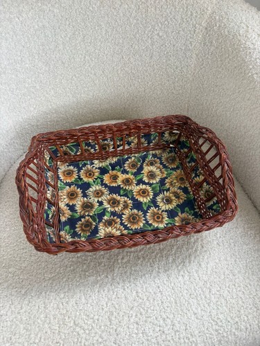 Vintage rectangular wicker - vintage,
