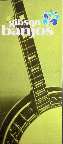 Gibson banjo catalog - banjo,