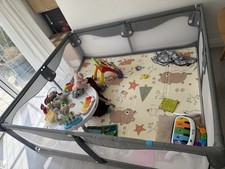 Baby Playpen + Reversible Play