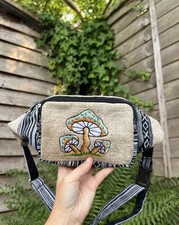 Hemp Cotton Festival Hippie Sustainable ecofriendly adjustable bumbag money belt