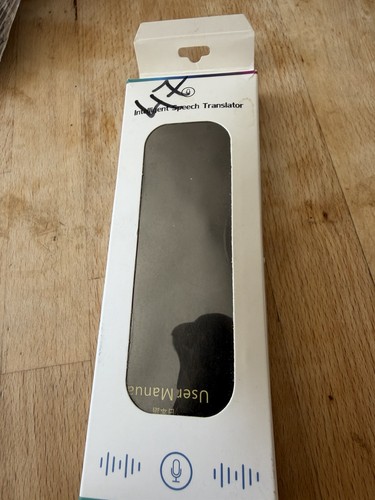 Handheld speech translator - handheld,