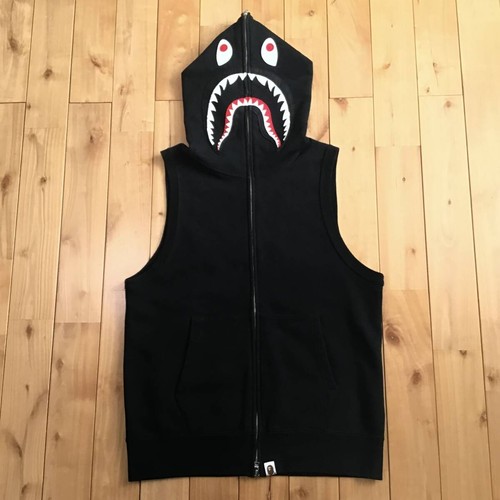 Bape shark full zip hoodie - shark,