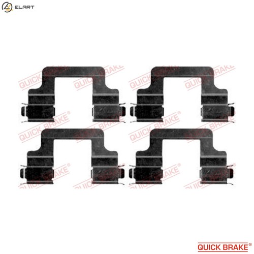 Accessory kit disc brake - brake, pad