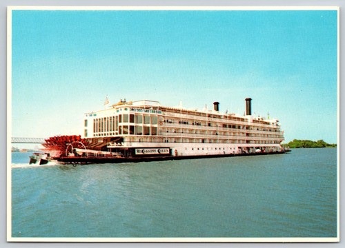 Postcard the mississippi - the, queen