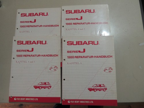 1988 subaru justy 2l - subaru, 1.2l
