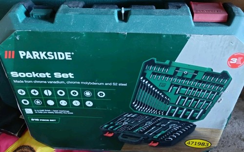Parkside socket set 216 pieces - socket,