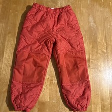 Arket Red Snow Trousers