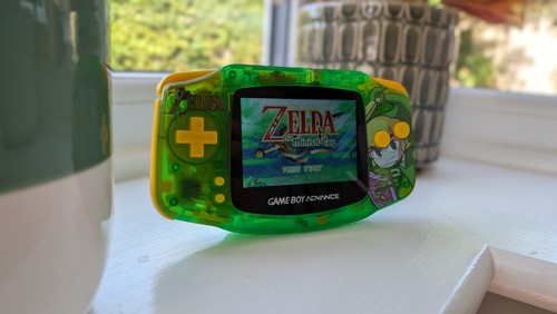 Zelda themed gba gameboy - zelda,