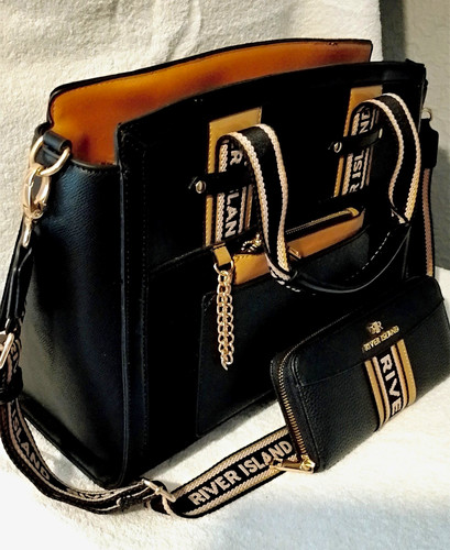 River island black - river, tan