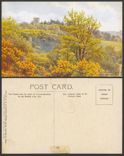 Quinton old postcard - old,
