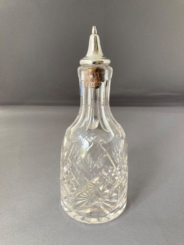 Vintage cut glass - , vinegar