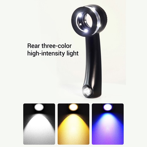 Handheld jeweler loupe - jeweler,