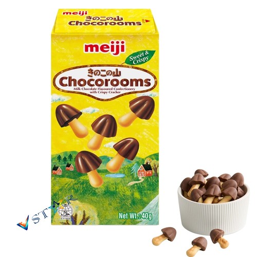 Meiji chocorooms 40g chocolate - meiji,