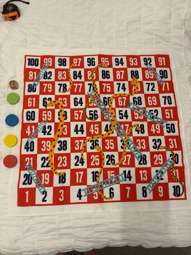 Snakes ladders game set - snakes,