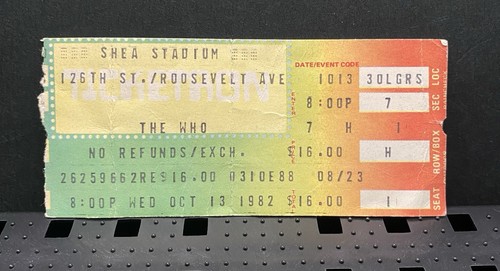October 1982 the who - 12-13-82,
