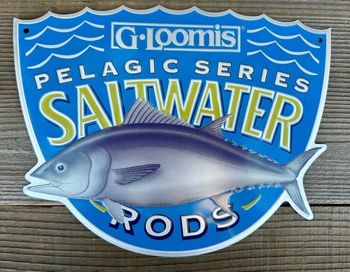 Loomis metal sign pelagic - g-loomis,