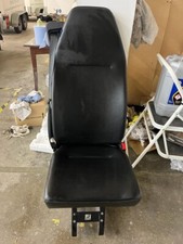 van seat with seat belt, Black Leather, Jany.DK, single and triple seater