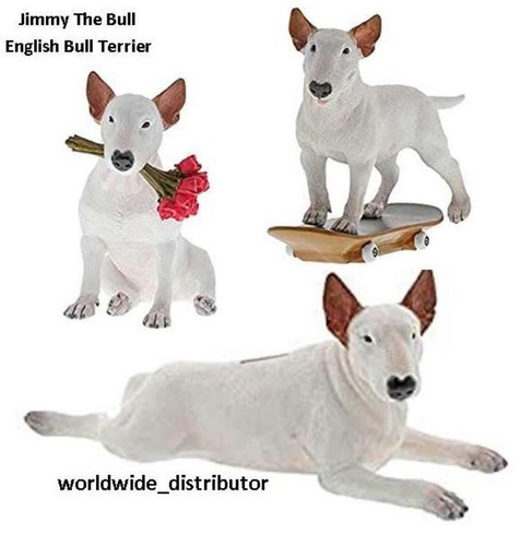 English bull terrier figurine - bull,