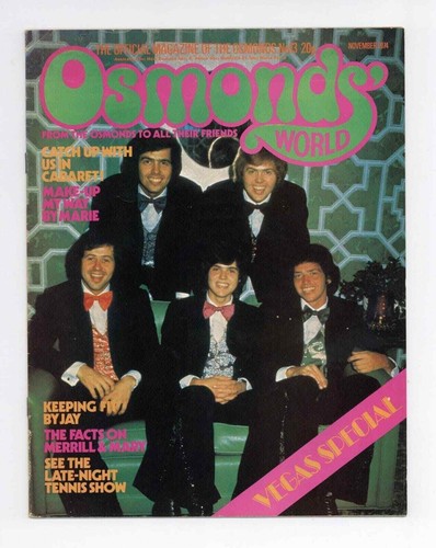 The osmonds world magazine - the,