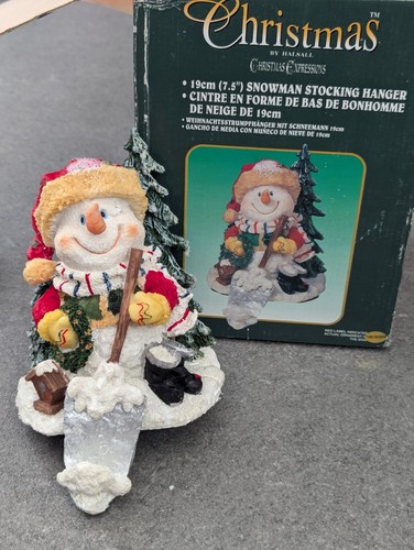 Halsall vintage snowman - halsall,
