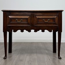 Antique 19th Century Jacobean Style Dresser Base In Oak ( REF AF-4002 )