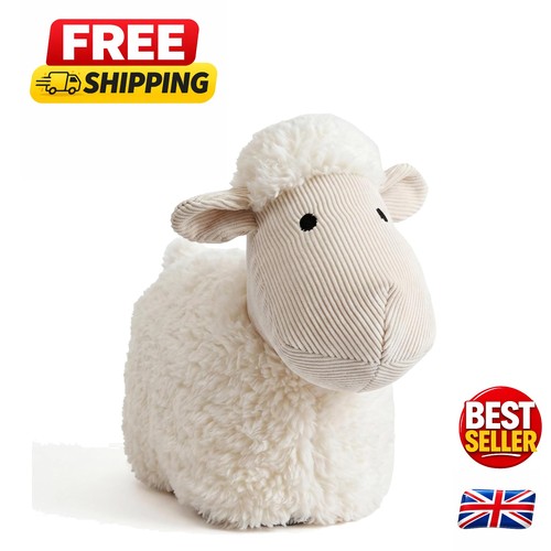Cute fabric sheep door stop - sheep,