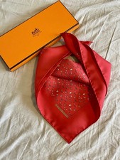 Hermes Gavroche Silk Scarf Excellent Condition With Box