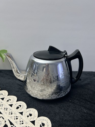 Vtg blue willow - willow, swan