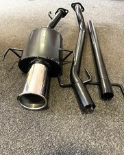 VAUXHALL ASTRA Mk4 HATCHBACK SPORTS EXHAUST SYSTEM 98-2001 ASTRA G 4" RO Tip
