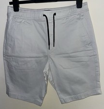 Hollister Jogger Shorts Cream Medium