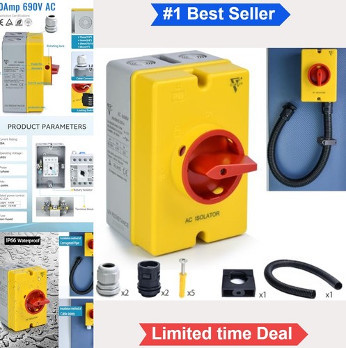 Disconnect switch box 20 - ac,
