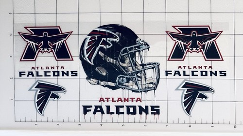 Falcons dtf transfer - uv,
