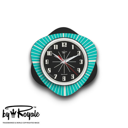 Mid century modern clock - mid,