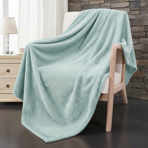 Luxury popcorn waffle blanket - luxury,