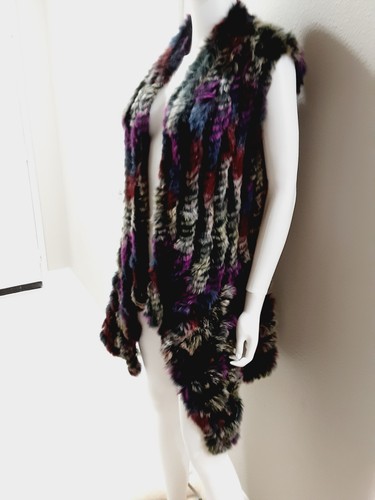 Real fur vest - real,