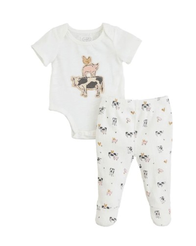 Nwt mud pie baby - pie, farm