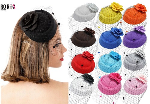 Vintage ladies fascinator - vintage,
