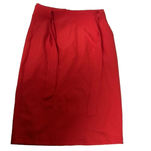 Vanessa zani red pencil skirt - pencil,