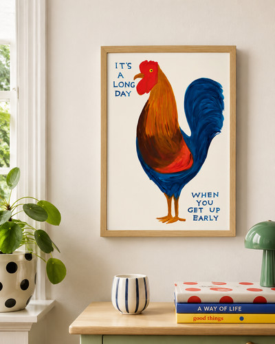 David shrigley funny cockerel - david,