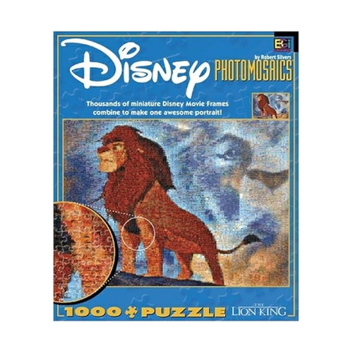 Disney photomosaics the lion - disney,