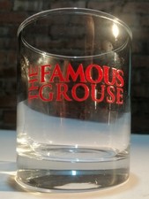 The Famous Grouse Single Whisky Glass Tumbler 80 mm Height Vintage