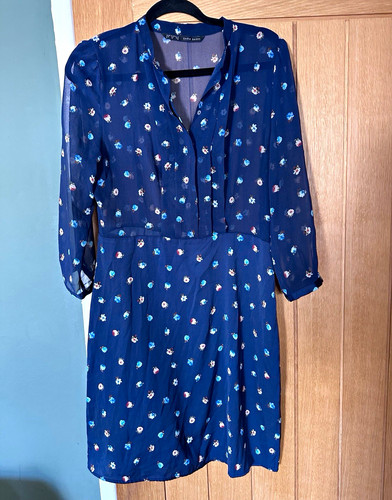 Zara basic blue floral - basic,